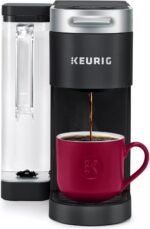 Keurig K-Supreme Single Serve K-Cup Pod Coffee Maker, MultiStream Technology, 4 Brew Sizes, 66oz Dual-Position Removable Reservoir, Black (Renewed) - Image 2