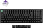 Keychron K4 HE 96% Wireless RGB Hall Effect Keyboard, Gateron Magnetic Switch, Analog Mode & Rapid Trigger, QMK/VIA, 2.4GHz/BT5.2/USB-C, Multitasker for Mac/Windows/Linux, Aluminum Frame - Black - Image 2