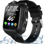 Kids Smart Watch, 4G GPS Tracker Child Phone Smartwatch with WiFi, SMS, Call, Voice Video Chat, Bluetooth, Alarm, Pedometer, Wrist Watch Suitable for 4-16 Boys Girls Birthday Gifts. - Image 2