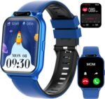 Kids Smart Watch with Fitness Tracker, Waterproof, Heart Rate/Sleep Monitor, Sport Mode, Camera, Video, Recorder, Music, DIY Wallpaper, Game, SOS Button, NO APP/Phone, Gifts for Boy Girl 4-13 Year Old - Image 2