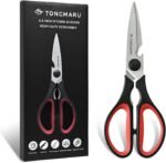 Kitchen Cooking Shears Heavy Duty Kitchen Scissor with, Detachable, All Purpose Scissors, Dishwasher Safe Scissors, Serrated Blades, Nutcracker and Bottle Opener function included (1 Pack) - Image 2