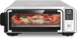 Kitchen Elite 8 in 1 Digital Toaster Oven Air Fryer Combo with Touch Panel and 12 Inch Pizza Capacity, Stainless Steel, Silver - Image 2