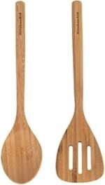 KitchenAid Bamboo Turner and Spoon Set, 2-Piece - Image 2
