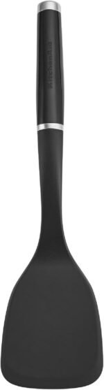 KitchenAid Classic Solid Turner, Black, 13.5x 3.3 Inch - Image 2