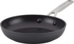 KitchenAid Hard Anodized Induction Nonstick Fry Pan/Skillet, 8.25 Inch, Matte Black - Image 2