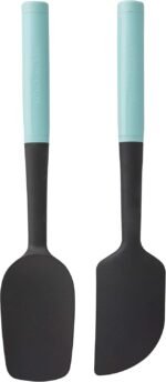 KitchenAid Universal Spatula Set, 2-Piece, Aqua Sky - Image 2