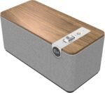 Klipsch The One Plus Premium Bluetooth Speaker System with Two 2.25” Full Range Drivers, 4.5” Woofer, Bluetooth 5.3 with Up to 40 ft. of Distance, Walnut - Image 2