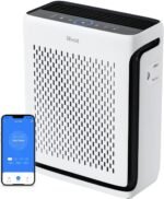 LEVOIT Air Purifier for Home Large Room Up to 1073Ft² with Air Quality Monitor, AHAM VERIFIDE, Smart WiFi, Washable Pre-Filter, HEPA Sleep Mode for Pets, Allergies, Dust, Pollen, Vital 100S-P, White - Image 2