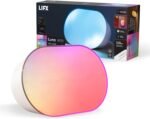 LIFX Luna Smart Lamp, 1000 LM Wi-Fi & Matter 1.3 Compatible, Alexa & Apple HomeKit Compatible, Plug-In Bedside Table Lamp & Wall-Mount, Color Changing Wall Wash, Sunrise/Sunset Effect, No Hub Required - Image 2