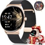 LIGE Smart Watches for Women with Answer/Make Calls, 1,43" HD AMOLED Smart Watch with 120+Sports Fitness Tracker/Calorie, IP68 Waterproof Reloj Inteligente para Mujer, Android iOS SmartWatch - Image 2