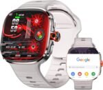 LOKMAT 4G SIM Card Android Smart Watch, 2.16'' AMOLED Large Screen 3GB+32GB Smartwatch for Men Women with Rotating Camera WiFi GPS, 1150mAh Fitness Activity Tracker Watch (Gold) - Image 2