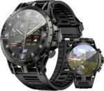 LOKMAT 4G SIM Card Smart Watch, 1.508'' AMOLED Screen 3GB+32GB Android 8.1 Smartwatch for Men Women, Fitness Activity Tracker Watch with Rotating Camera WiFi GPS - Image 2