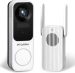 LaView Doorbell Camera Wireless, 2K 3MP HD WiFi Video Doorbell with Chime, Battery Powered Weatherproof Door Security Camera, Human Detection Night Vision, Two-Way Audio, USA Cloud Server - Image 2