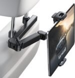 Lamicall Car Headrest Tablet Holder - [3 in 1 Extension Arm] Adjustable Tablet Car Mount for Back Seat, Gifts Road Trip Essentials for Kids, for 4.7-11" Device Like iPad Pro, Air, Mini, Galaxy, Fire - Image 2