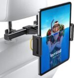 Lamicall Car Tablet Headrest Holder - Car Back Seat Headrest Tablet Mount Stand for Kids, Road Trip Essentials Accessories Gifts, for 2025 iPad Pro 11/13" Air Mini, iPhone, Galaxy Tab, 4.7-13" Devices - Image 2