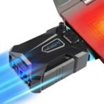 Laptop Cooling - Laptop Cooler with Vacuum Fan，Gaming Laptop Fan with Display ，4000 RPM - Portable - Compatible with Laptop Cooling Pads - Image 2