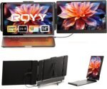 Laptop Screen Extender - 14" FHD 1080P IPS Portable Computer Monitor for Laptops, Dual Screen Travel Monitor for Laptops 13-17" with USB-C/HDMI Port, Plug & Play for Windows/Mac/Android/Switch/PS - Image 2
