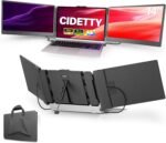 Laptop Screen Extender, 14'' FHD 1080P IPS Ultra-Thin Dual/Triple Monitor Display, HDMI/USB-C Plug-Play Portable Monitor for Laptop, Built-in Speakers(Mac, Win, Android) - Image 2