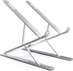 Laptop Stand Adjustable Portable Aluminum for 10" - 17" Laptop Tablet - Image 2