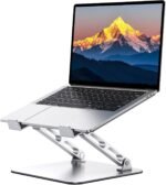 Laptop Stand for Desk Adjustable Height, Ergonomic Laptop Riser Holder with Dual-bar Support, Portable Computer Notebook Stand for MacBook Air Pro, Dell XPS, HP (10-16") - Image 2