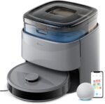 Lefant M3 Max Robot Vacuum, Robot Vacuum and Mop, 20000Pa Suction, Anti-Tangle Brushes, Dual Spinning Mop,Smart Obstacle Avoidance，Self-Emptying&Refilling，Auto Mop Washing&Drying，Gray - Image 2