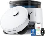 Lefant M3 Robot Vacuum, Auto Mop Washing, 12000Pa Suction, Self-Emptying & Refilling, 9mm Mop Lifting, 200RPM Spinning Mops, Smart Obstacle Avoidance, White - Image 2