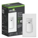 Leviton Decora Smart Motion Sensing Dimmer Switch, Wi-Fi 2nd Gen, Neutral Wire Required, Works with My Leviton, Alexa, Google Assistant, Apple Home/Siri & Wired or Wire-Free 3-Way, D2MSD-1RW, White - Image 2