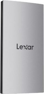Lexar ES3 1TB External SSD, USB 3.2 Gen2 Portable SSD, PSSD Up to 1050MB/s Read, 1000MB/s Write, External Solid State Drive Compatible with iPhone 16/15 Series/Mac/PS5/XBOX/Laptop/PC, Silver - Image 2