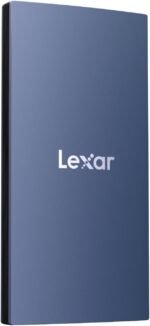 Lexar ES3 2TB External SSD, USB 3.2 Gen2 Portable SSD, PSSD Up to 1050MB/s Read, 1000MB/s Write, External Solid State Drive Compatible with iPhone 16/15 Series/Mac/PS5/XBOX/Laptop/PC, Blue - Image 2