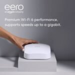 Like-New Amazon eero Pro 6 tri-band mesh Wi-Fi 6 router with built-in Zigbee smart home hub - Image 2