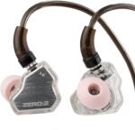 Linsoul 7Hz x Crinacle Zero:2 in Ear Monitor, Updated 10mm Dynamic Driver IEM, Wired Earbuds Earphones, Gaming Earbuds, with OFC IEM Cable for Musician (Without MIC, Silver) - Image 2
