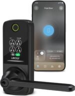 Lockly Smart Lock Secure Pro (2026 Latest Version),Fingerprint Door Lock, Keyless Entry, Built-in Wi-Fi Latch, PIN Genie Keypad (Black) - Image 2
