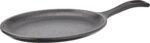 Lodge 10 x 7.5 Inch Cast Iron Oval Serving Griddle - Cast Iron Fajita Pan with Signature Teardrop Handle - Fajita Skillet for Use in the Oven, on the Stove, or on the Grill or Over a Campfire - Black - Image 2