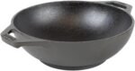 Lodge 9 Inch Cast Iron Mini Wok w/Loop Handles - Image 2
