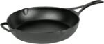 Lodge Blacklock 10.25" Triple Seasoned Cast Iron Skillet - Lightweight - Easy Cleanup - Premium Cookware - Image 2
