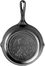 Lodge Cast Iron Wanderlust Series, Tent Skillet, 8 inch - Image 2