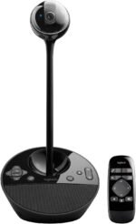 Logitech BCC950 Desktop Conferencing Solution, Full HD 1080p B23 Calling, Hi-Definition Webcam, Speakerphone with Noise-Reducing Mic, for Skype, WebEx, Zoom PC/Mac/Laptop/MacBook - Black - Image 2