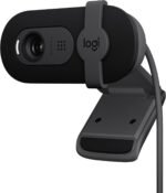 Logitech Brio 101 Full HD 1080p Webcam for Meetings, Streaming, Desktop, Laptop, PC - Built-in Mic, Shutter, Works with Zoom, Nintendo Switch 2’s New GameChat Mode, USB-A,-Black, Pack of 10 - Image 2