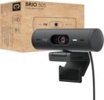Logitech Brio 505 Full HD 1080p Webcam with auto Light Correction, framing, Dual Noise Reduction mics, Privacy Shutter - Works with Teams, Meet, Zoom, TAA Compliant. - Image 2