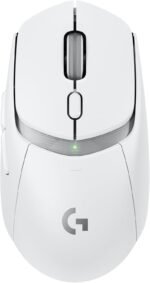 Logitech G309 Lightspeed Wireless Gaming Mouse, Lightweight, LIGHTFORCE Switches, Hero 25K Sensor, 300+ hr Battery, 6 Programmable Buttons, PC & Mac - White - Image 2