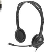 Logitech H111 Stereo Headset with 3.5 mm Audio Jack, Black - Image 2