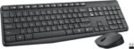 Logitech MK235 Wireless Keyboard and Mouse Combo for Windows, 2.4 GHz Wireless Unifying USB Receiver, 15 FN Keys, Long Battery Life, Compatible with PC, Laptop - Image 2