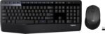 Logitech MK345 Wireless Keyboard and Mouse Combo with Palm Rest, 2.4 GHz USB Receiver, Compatible with PC, Laptop, Black - Image 2
