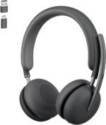 Logitech Zone 950 Premium Noise Canceling Headset with Hybrid ANC, Bluetooth, USB-C, USB-A, Certified for Zoom, Google Meet, Google Voice, and Fast Pair - Graphite - Image 2