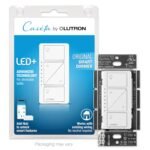 Lutron Caseta Original Smart Dimmer Switch (Lutron Smart Hub Required), for LED Lights, 150 Watt, Single-Pole/3-Way, No Neutral Required, PD-6WCL-WH, White - Image 2
