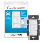 Lutron Caseta Smart Fan Speed Control Switch (Smart Hub Required), Single-Pole Lutron Caseta Switch for Fans, PD-FSQN-WH, White - Image 2