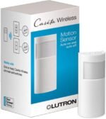 Lutron Caseta Smart Lighting Auto On/Off Motion Sensor, Lutron Motion Sensor for Dimmers, Switches, and Fan Controls, No Wires Required, PD-OSENS-WH, White - Image 2