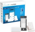 Lutron Diva Smart Dimmer Switch Kit for Caseta Lighting w/ Hub, Pico Remote & Pedestal, Smart Dimmer Works with Apple Home, Ring, Google Home, 3 Way, DVRF-BDG-1DP-A - Image 2