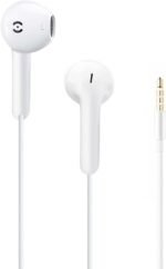 MAS CARNEY Wired Earbuds 3.5mm AUX Plug in-Ear Headphones Wired with Microphone for iPhone, Sony, Samsung, Android, PC, Laptop, Switch, Plane, Computer, Kids and School Students - WH9 Wire Earphones - Image 2