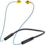 MIPEACE Bluetooth Earplug Headphones, Neckband Wireless Earbuds earplugs-29db Noise Reduction isolating in-Ear earplug Earphones and Controls,IPX6 sweatproof,20+Hour Battery(Blue) - Image 2